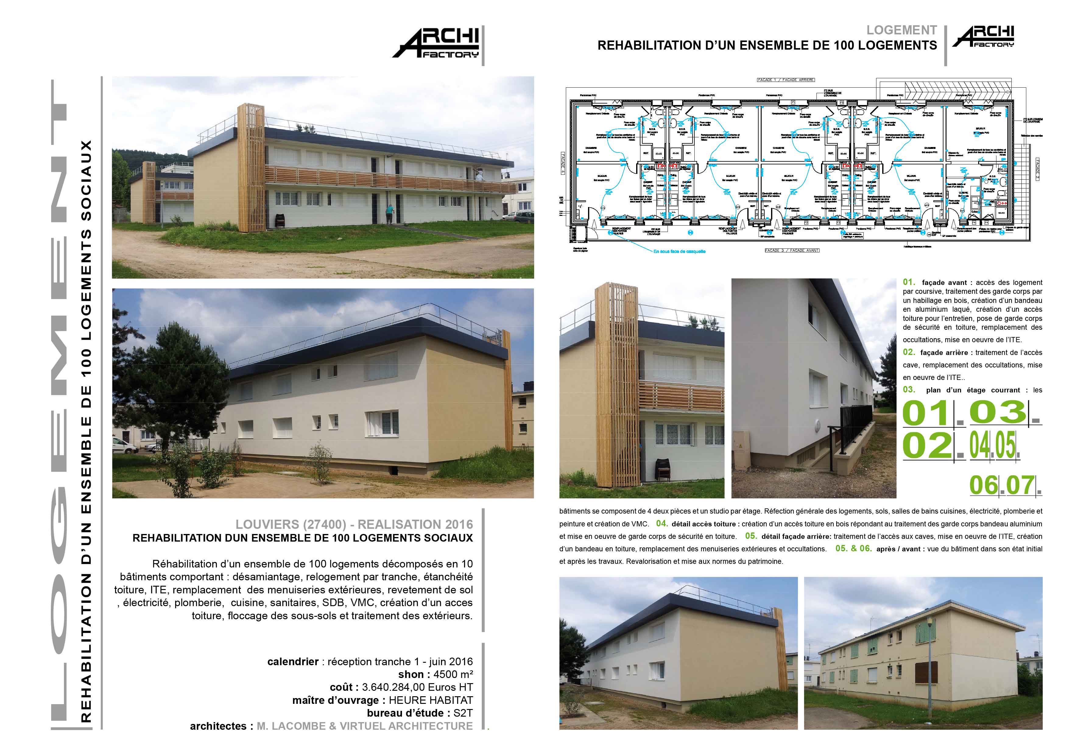 archifactory architectes - marc lacombe - projet louvier