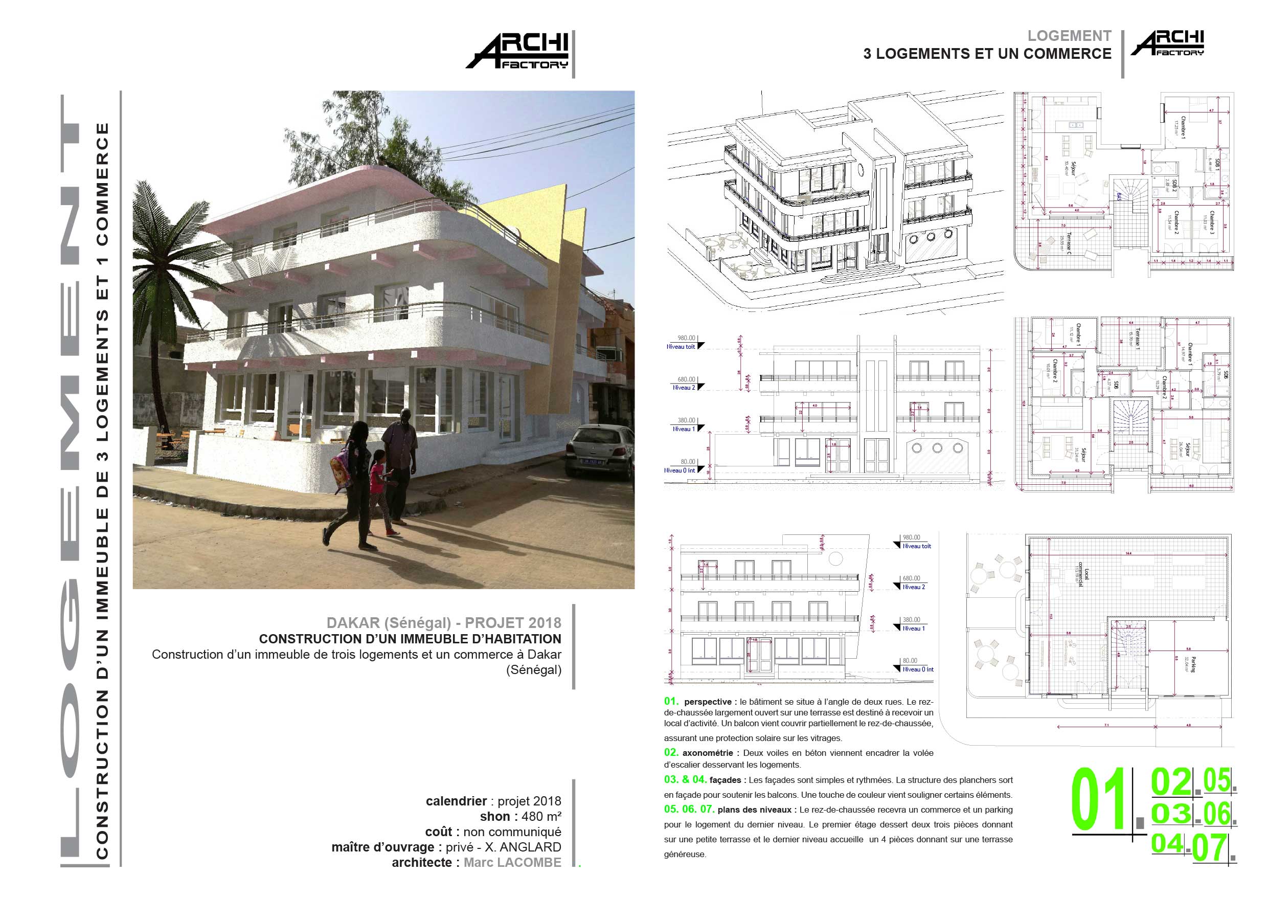 archifactory architectes - marc lacombe - projet dakar