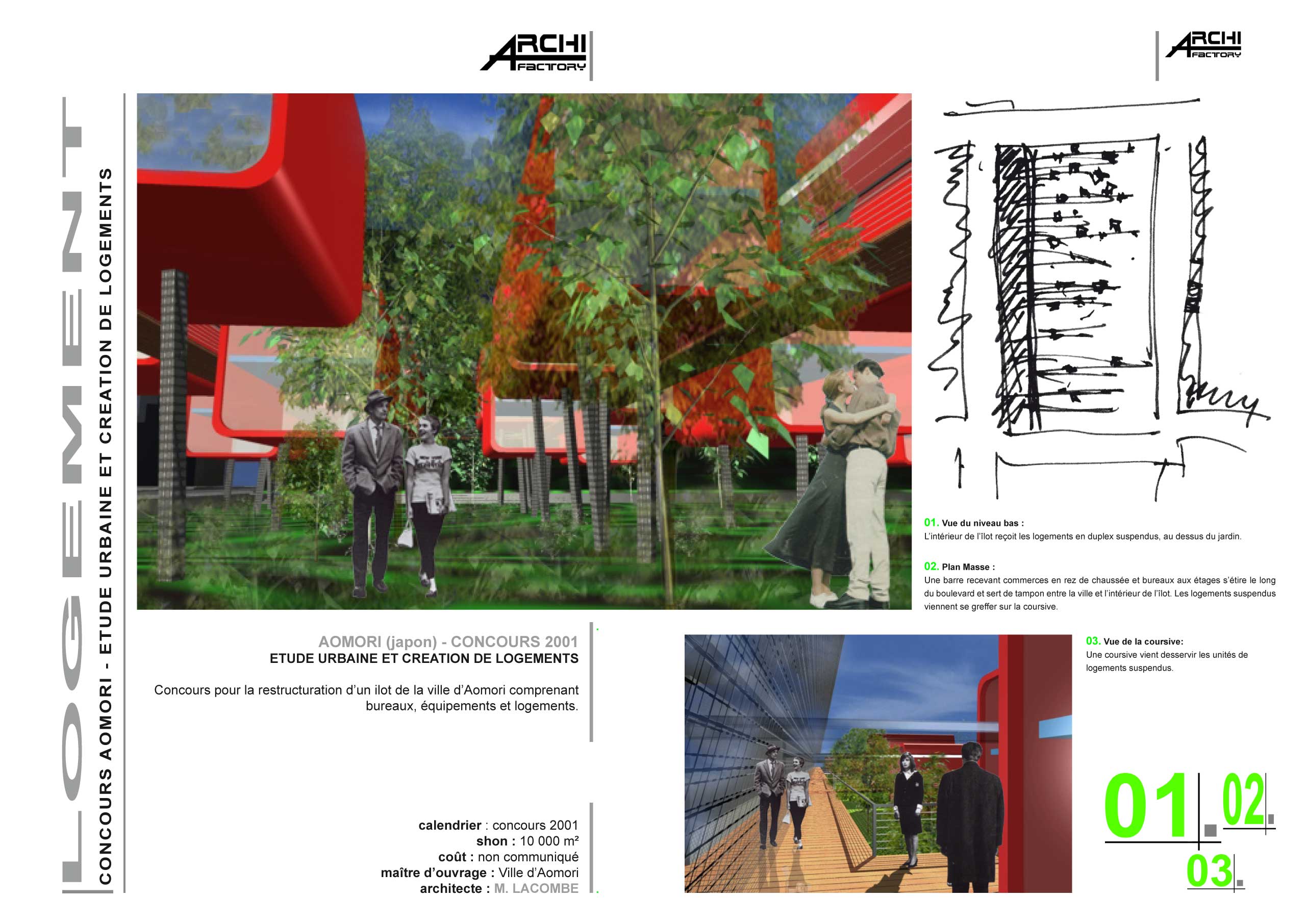 archifactory architectes - marc lacombe - projet aomori