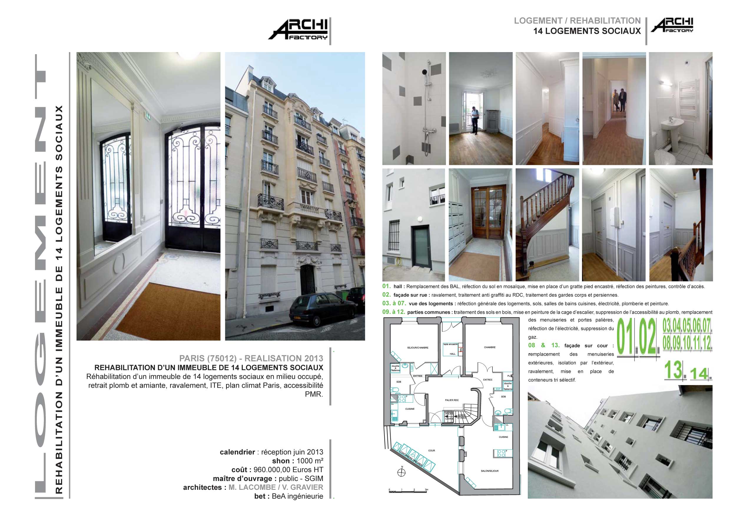 archifactory architectes - marc lacombe - projet lacoste